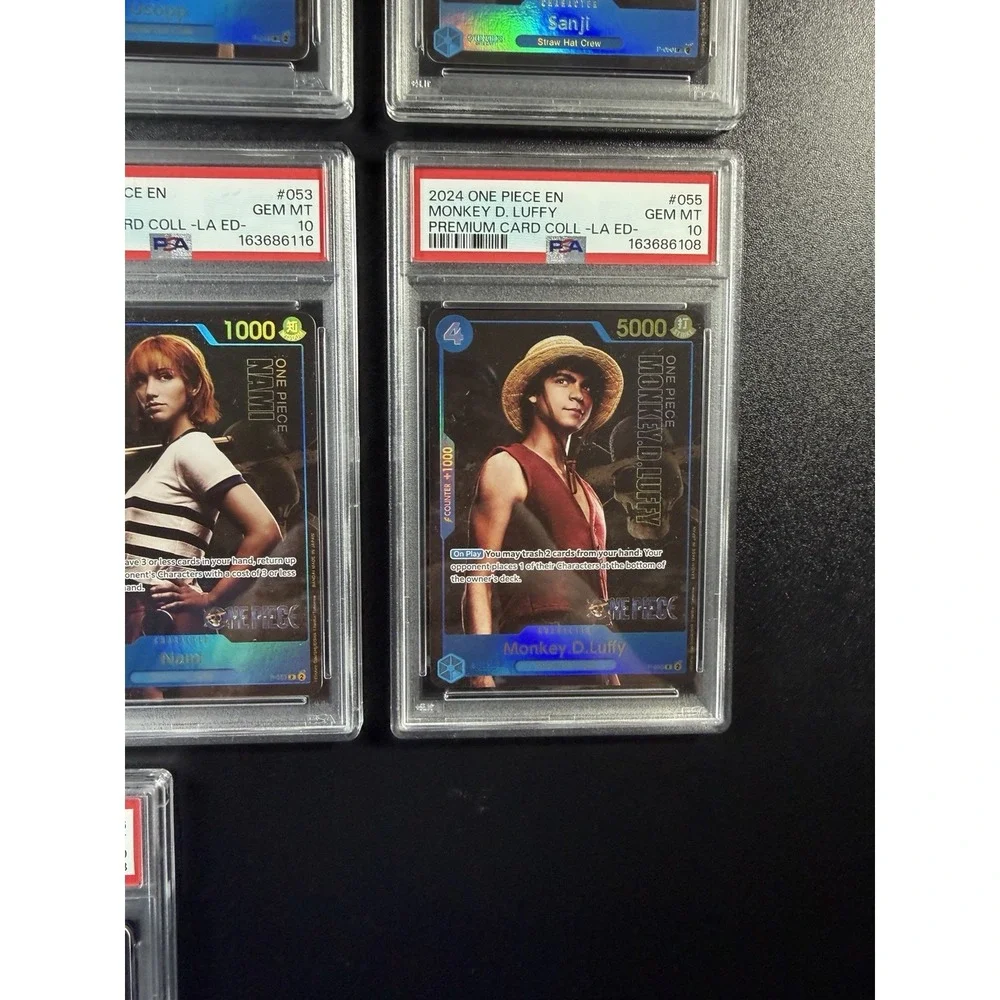 2024 One Piece Premium Card Live Action Set All Cards PSA 10 B1